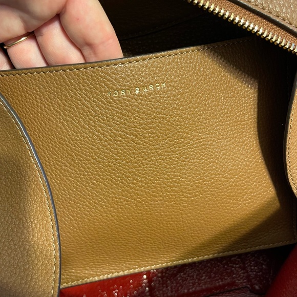 Tory Burch Perry Satchel in Brown Leather - Picture 6 of 13